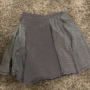 Black and white skirt